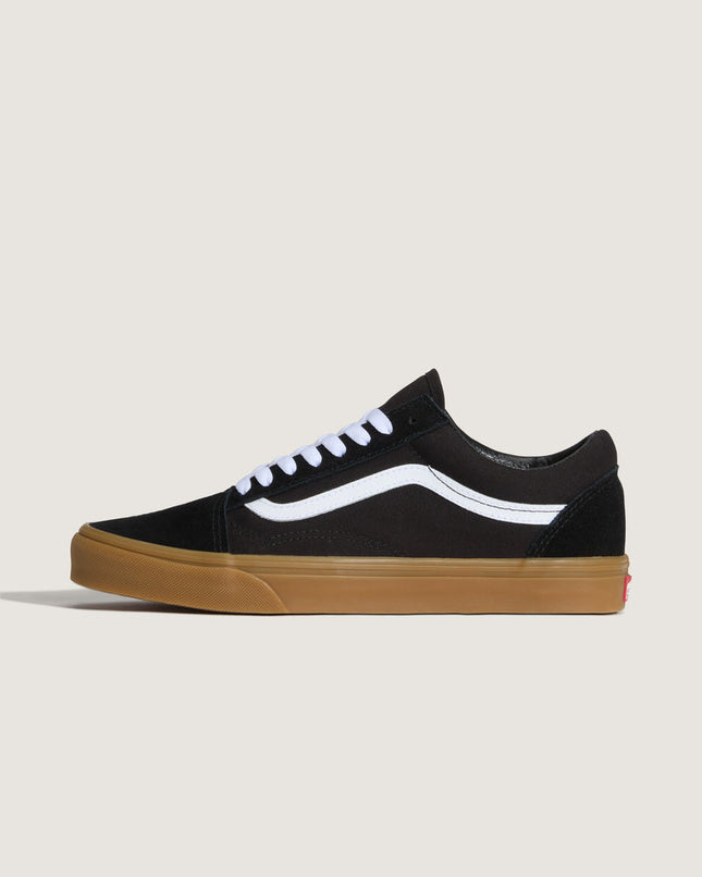 VANS OLD SKOOL SHOE - BLACK/GUM