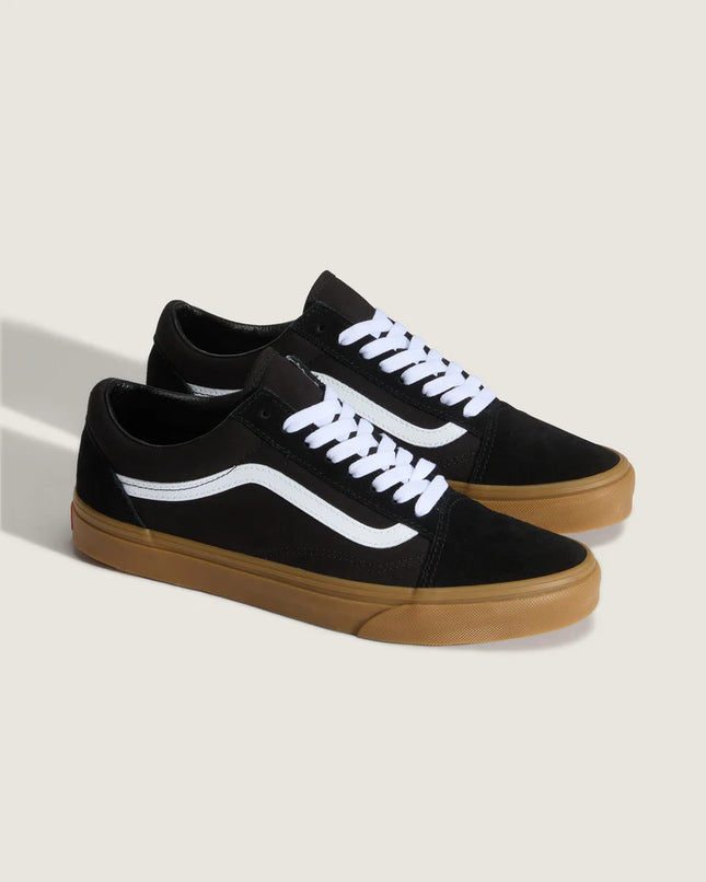 VANS OLD SKOOL SHOE - BLACK/GUM