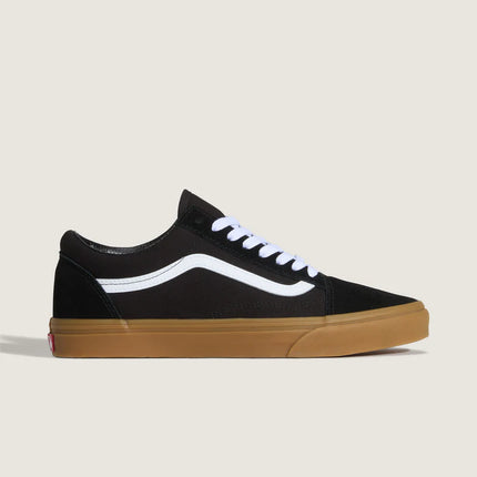 VANS OLD SKOOL SHOE - BLACK/GUM