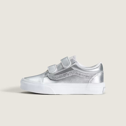 VANS KIDS OLD SKOOL SHOE - SILVER