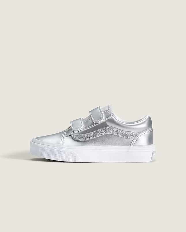 VANS KIDS OLD SKOOL SHOE - SILVER