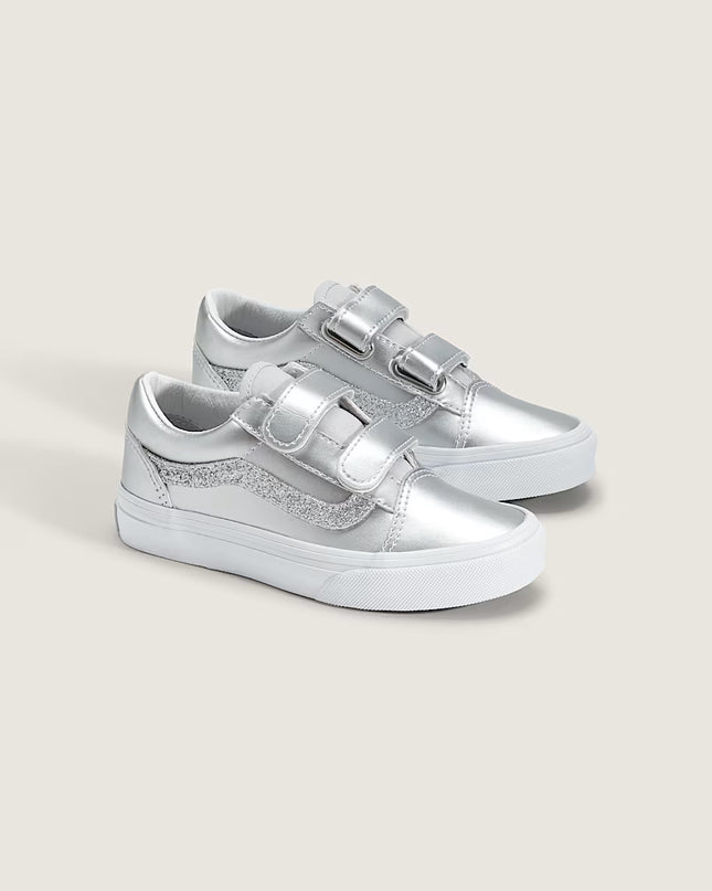 VANS KIDS OLD SKOOL SHOE - SILVER