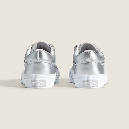 VANS KIDS OLD SKOOL SHOE - SILVER