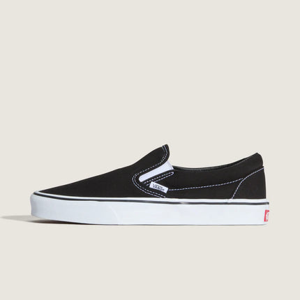 VANS SLIP ON SHOE - BLACK/WHITE