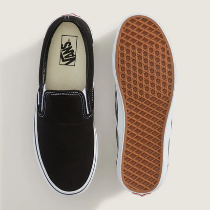 VANS SLIP ON SHOE - BLACK/WHITE
