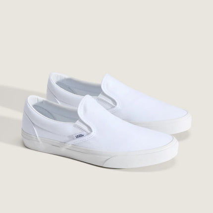 VANS SLIP ON SHOE - WHITE