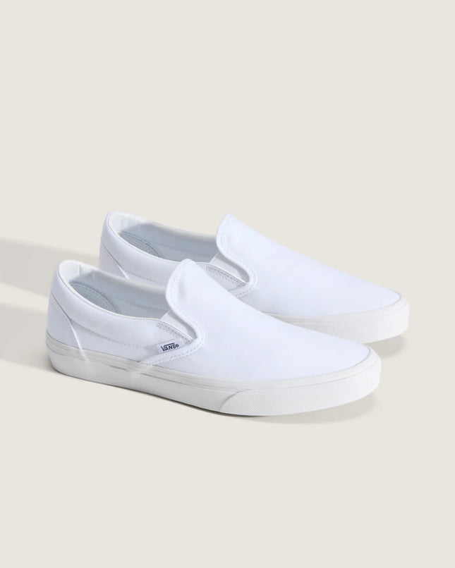 VANS SLIP ON SHOE - WHITE