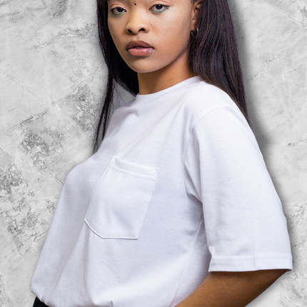 Classic Pocket T Short Sleeve - White