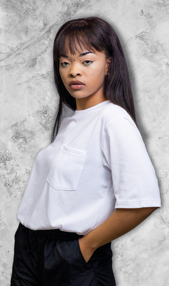 Classic Pocket T Short Sleeve - White