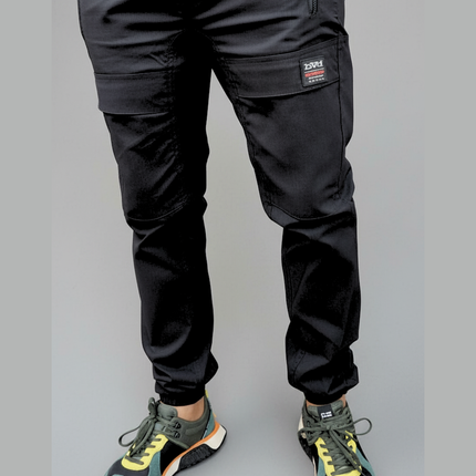 Pilot Cuff Pants - Black