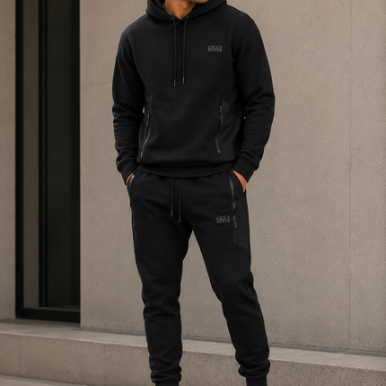 Tech Inspired Jogger - Black