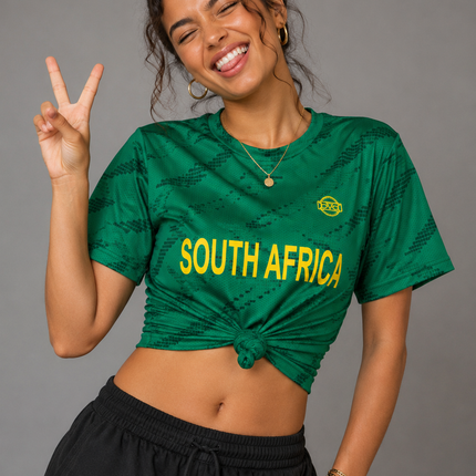 Adults South Africa Supporter Tee - Green