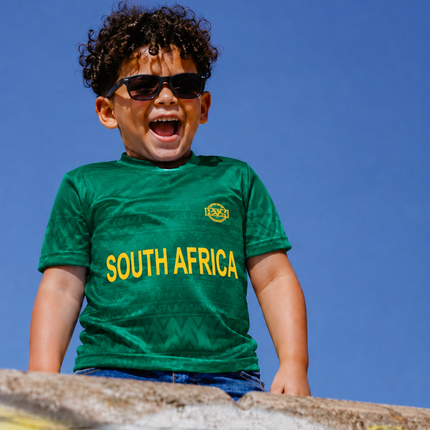 Kids South Africa Supporter Tee - Green