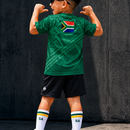 Kids South Africa Supporter Tee - Green