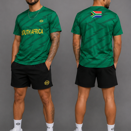 Adults South Africa Supporter Tee - Green