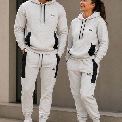 Tech Inspired Jogger - Ice Melange