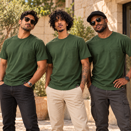 Classic Pocket T Short Sleeve - Olive