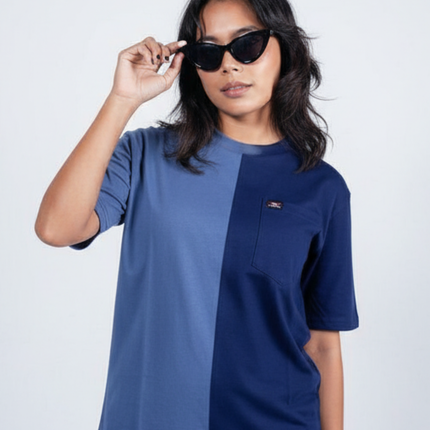 2 Tone Pocket T Short Sleeve - Royal/Airforce
