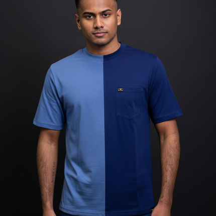 2 Tone Pocket T Short Sleeve - Royal/Airforce