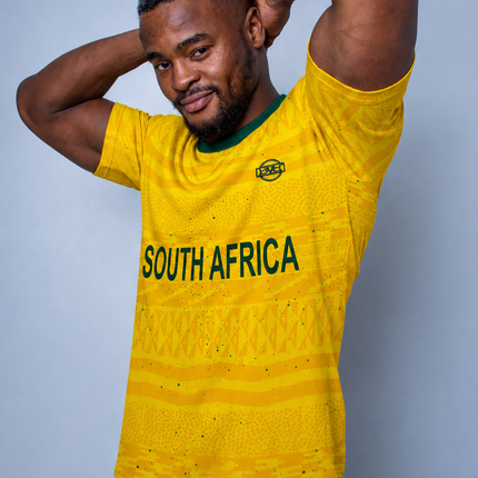 Adults South Africa Supporter Tee - Sunshine