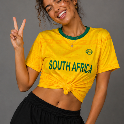 Adults South Africa Supporter Tee - Sunshine
