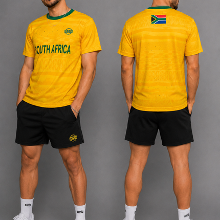 Adults South Africa Supporter Tee - Sunshine