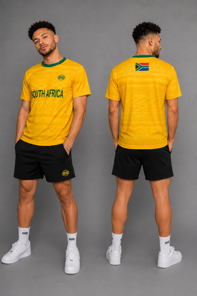 Adults South Africa Supporter Tee - Sunshine